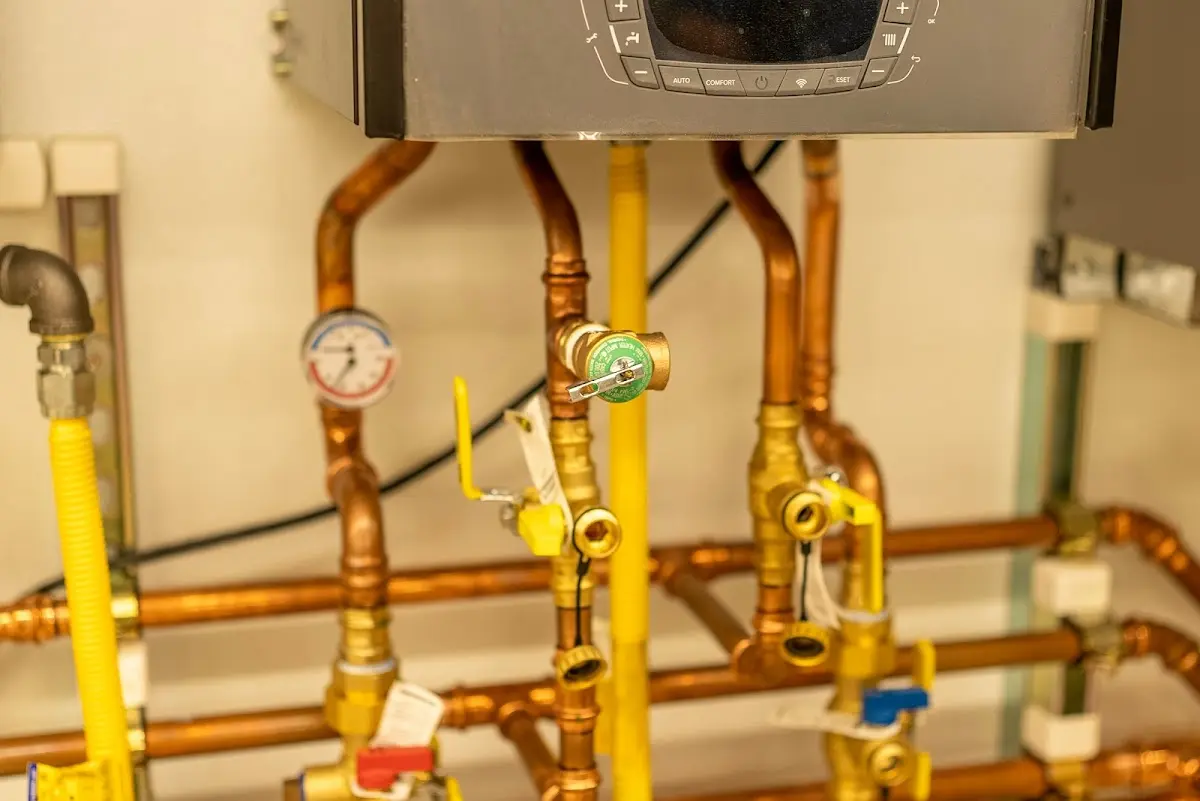 Licensed technician providing Water Heater Installation for a homeowner in Columbia Heights